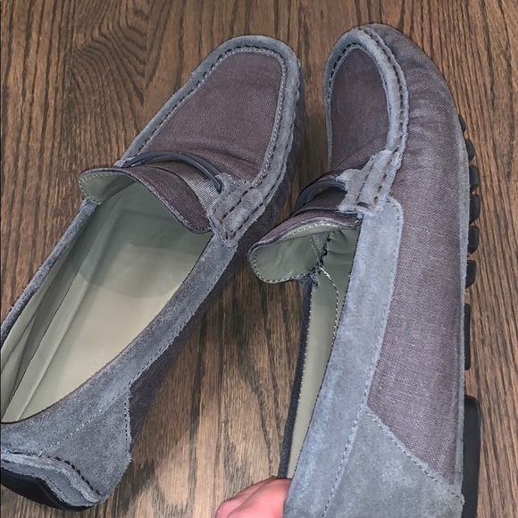 Calvin Klein Derek Linen Canvas Slip-on Loafers - Picture 4 of 8